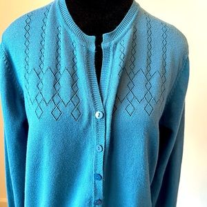 Hastings Smith Cárdigan XL Teal